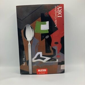 Alessi Dry Silverware Set - incomplete